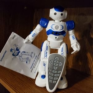 Singing Dancing Talking Smart Robot, motion sensitive rechargeable nwot